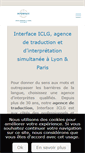 Mobile Screenshot of interface-lyon.com